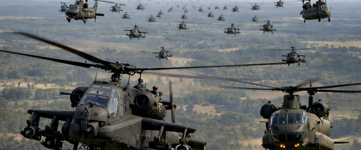 U.S. Army Sets Record with Largest Helicopter Formation