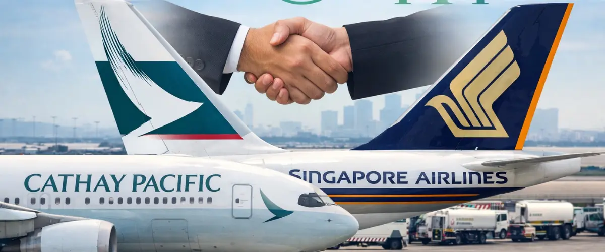 Cathay and Singapore Airlines to collaborate on sustainability initiatives