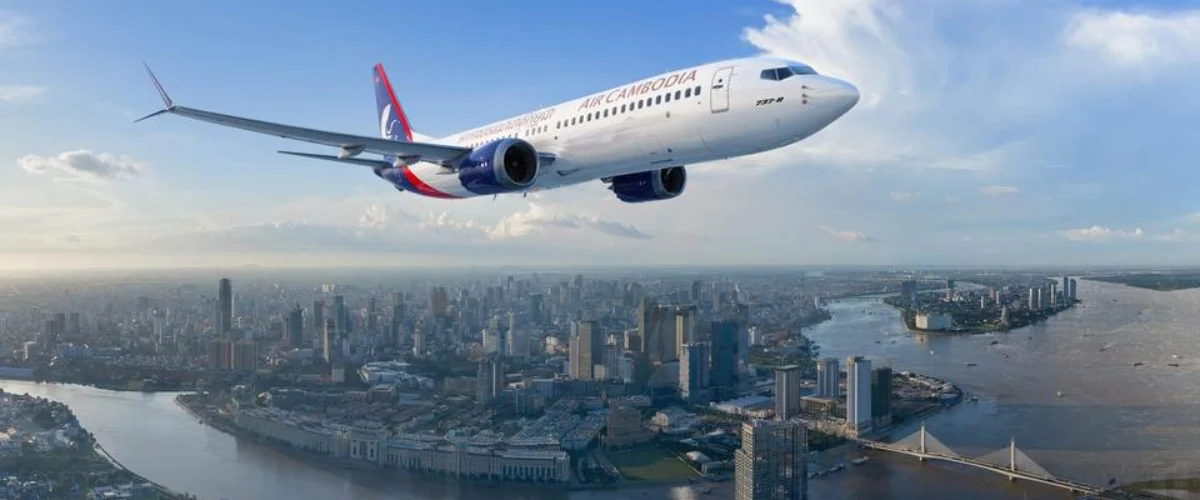 Boeing and Air Cambodia Announce Airline's Largest Single-Aisle Order for up to 20 737 MAX Jets