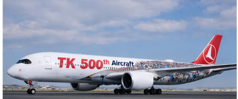 Turkish Airlines Marks Historic Milestone with 500th Aircraft, Strengthening Global Connectivity