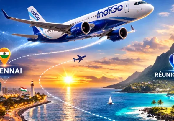 IndiGo Announces Non-stop Connectivity Between Chennai and Réunion Island from 29 April 2026