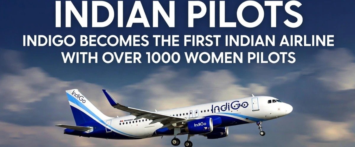 IndiGo Crosses 1,000 Women Pilots, Marking a Historic Milestone in Indian Aviation