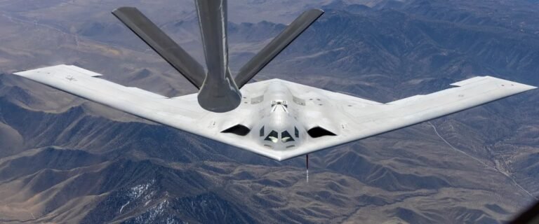 B-21 Raider Seen From Above for the First Time