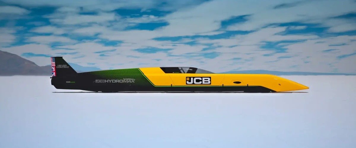 JCB targets new land speed record using its own hydrogen engines
