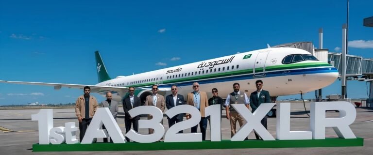 Saudia Receives First A321XLR with 24-Suite Premium Business Cabin