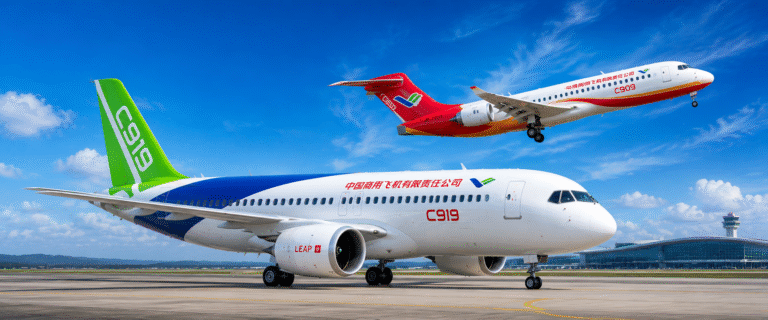 China Strengthens Support System for C919 and C909 Aircraft