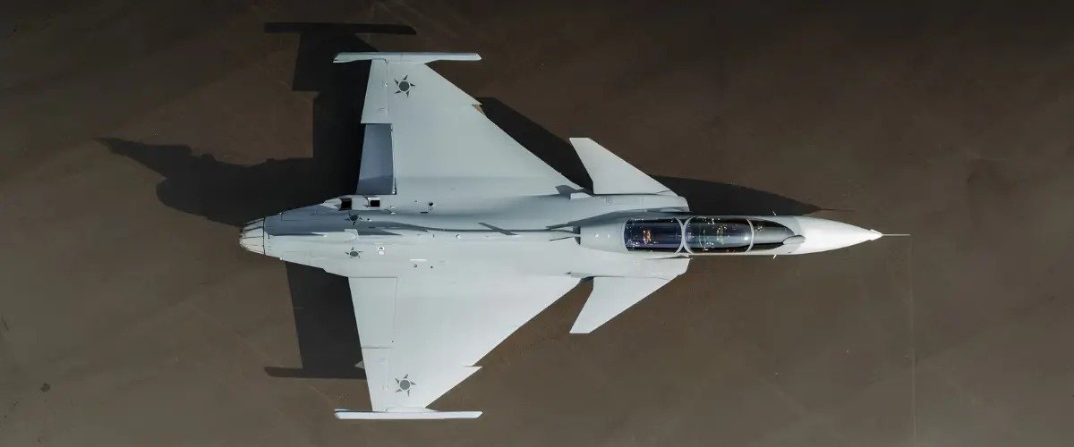 Saab presents first Gripen F