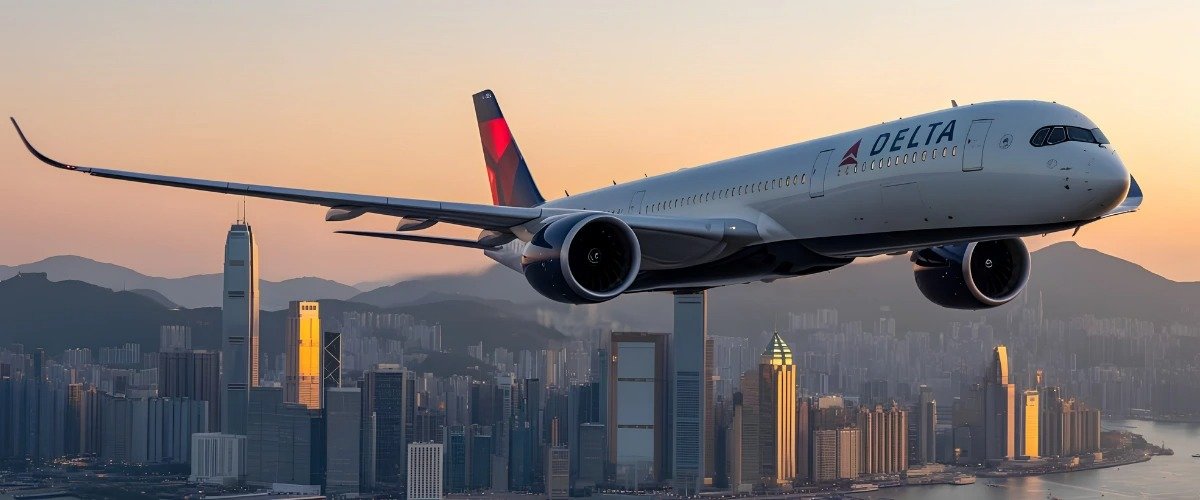 Delta Launches New Hong Kong–Los Angeles Nonstop Service