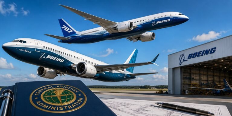 FAA Restores Boeing’s Self-Certification Authority for 737 MAX and 787 Programs