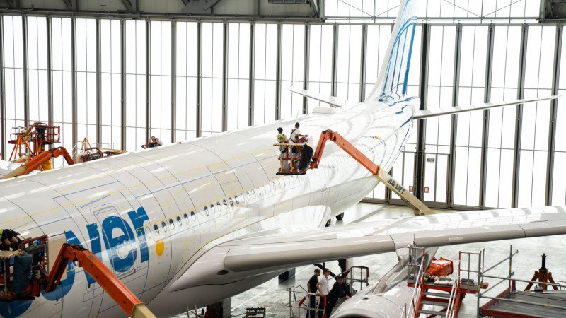 Lufthansa Group: “shark skin” to be certified for the Airbus A330