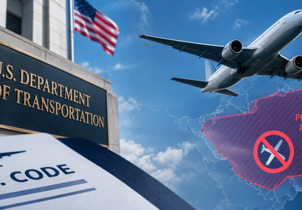 Trump’s Transportation Department Holds Foreign Airlines Accountable for Operating Flights in Prohibited Airspace Using U.S. Codes