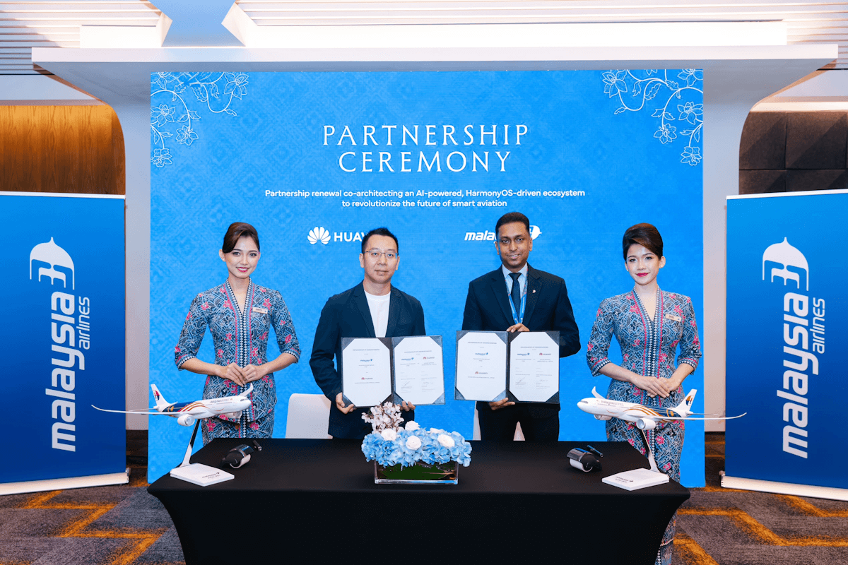 Malaysia Airlines Deepens Huawei Collaboration to Advance AI-Powered Travel Services on HarmonyOS